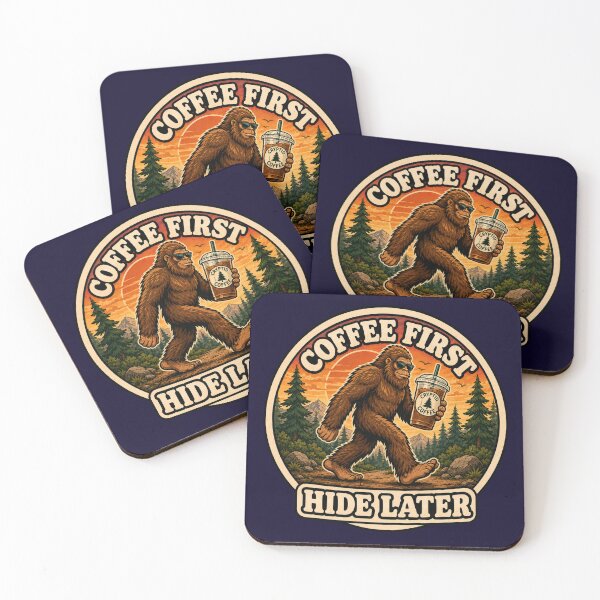 Item preview, Coffee First Hide Later designed and sold by Swanny's Custom T-shirt and Gift Designs.