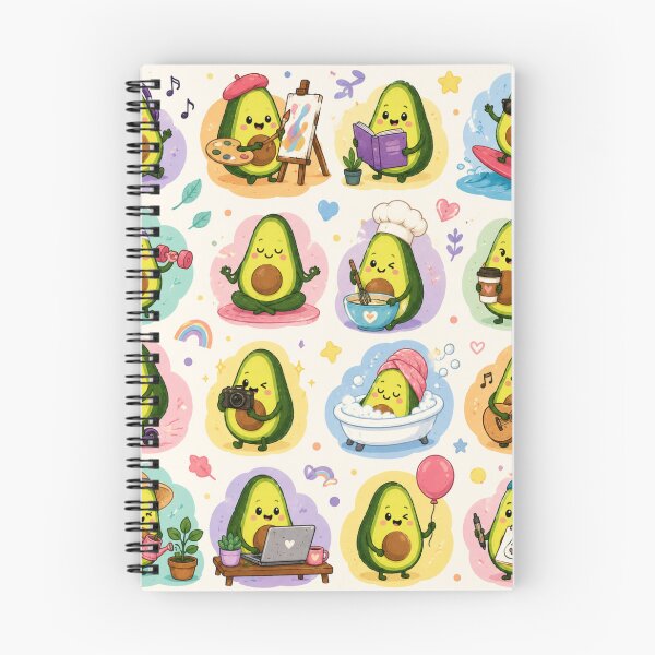 Item preview, Avocado love Pattern  Seamless Pattern Fruit Print designed and sold by Aramdesing.
