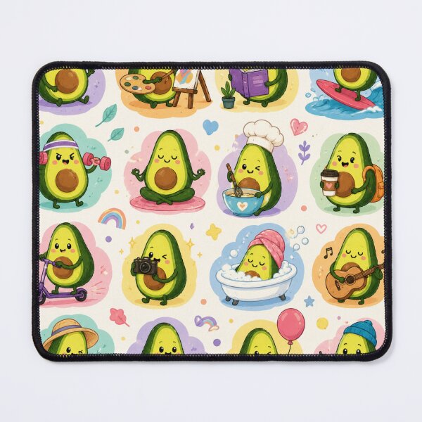 Item preview, Avocado love Pattern  Seamless Pattern Fruit Print designed and sold by Aramdesing.