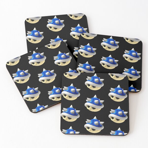 Item preview, Mario Kart Blue Shell Pattern designed and sold by cresspacito.