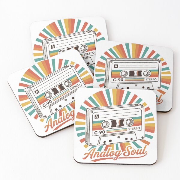 Item preview, Analog Soul Retro Cassette Tape designed and sold by AImemeLab.