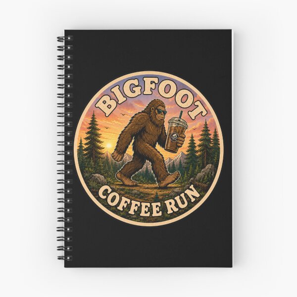 Item preview, Bigfoot Coffee Run designed and sold by Swanny's Custom T-shirt and Gift Designs.