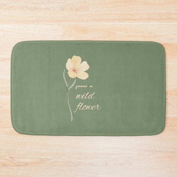 Item preview, Forever a Wildflower | Delicate Watercolor Botanical Art Print Sticker & T-Shirt designed and sold by Olive Thread Co..