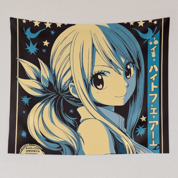 Item preview, Copy of  Lucy Heartfilia Sumi-e designed and sold by AnimeArsenalPrints.
