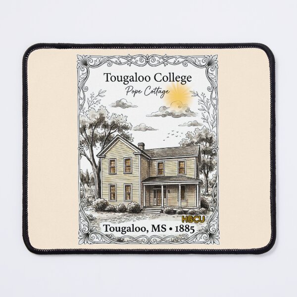 Item preview, Tougaloo College Historic Pope Cottage Architectural Sketch designed and sold by EvergreenPark - Tee Studio.