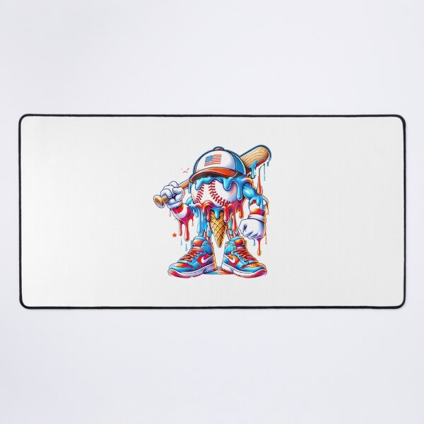 Item preview, Drip Baseball Ice Cream Usa Patriot 4Th July designed and sold by onepepe.