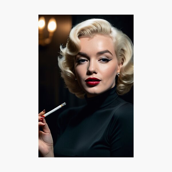 Item preview, Cinema - Iconic Actress of 1950s Hollywood Glamour, Captivating Portrait designed and sold by Beat-It.