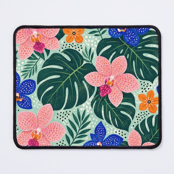 Item preview, Colorful floral pattern designed and sold by trendspatterns.