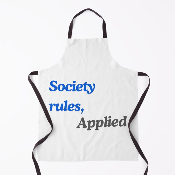 Item preview, Society rules, applied designed and sold by ArtistTejal.