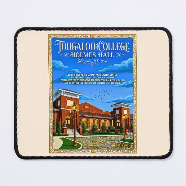 Item preview, Tougaloo College Holmes Hall Academic Vintage Poster Art designed and sold by EvergreenPark - Tee Studio.