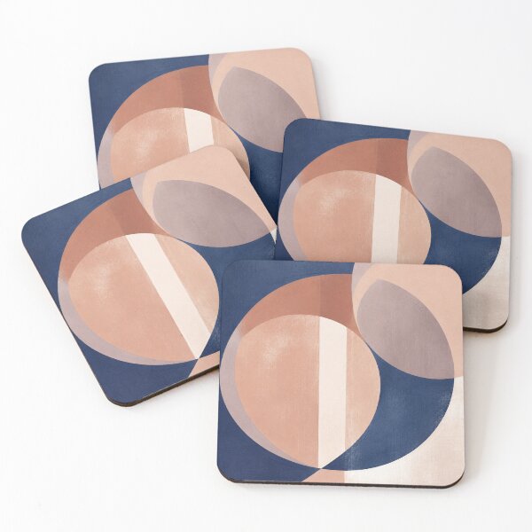 Item preview, Soft Geometric Eclipse Art designed and sold by pamelastasczak.