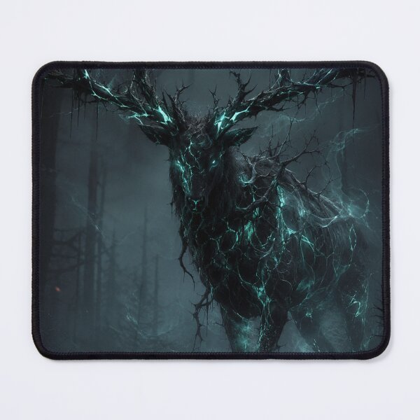 Item preview, Dark Forest Mystical Glowing Tree - Gothic Fantasy Art designed and sold by irfanshikh.