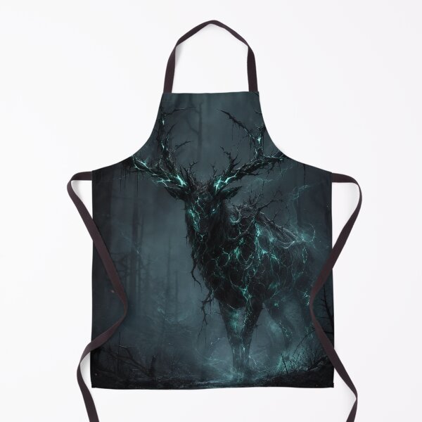 Item preview, Dark Forest Mystical Glowing Tree - Gothic Fantasy Art designed and sold by irfanshikh.