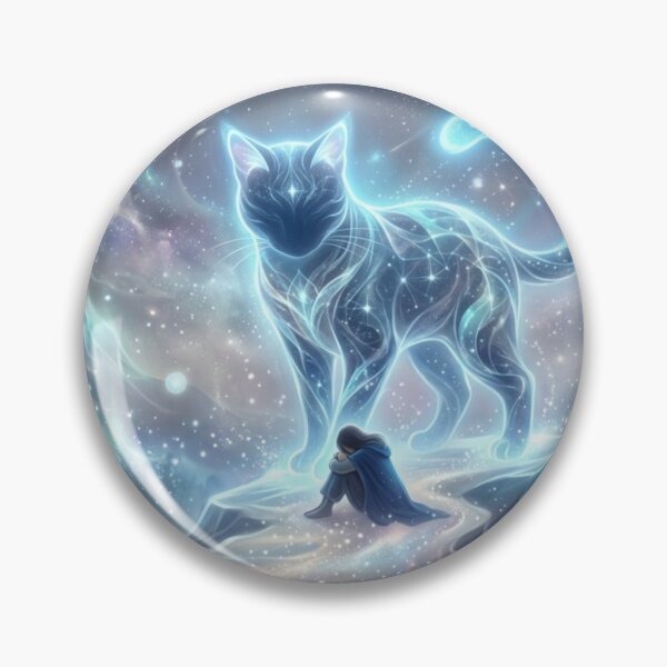 Item preview, Celestial Guardian Spirit Cat designed and sold by Safe Haven Pets.