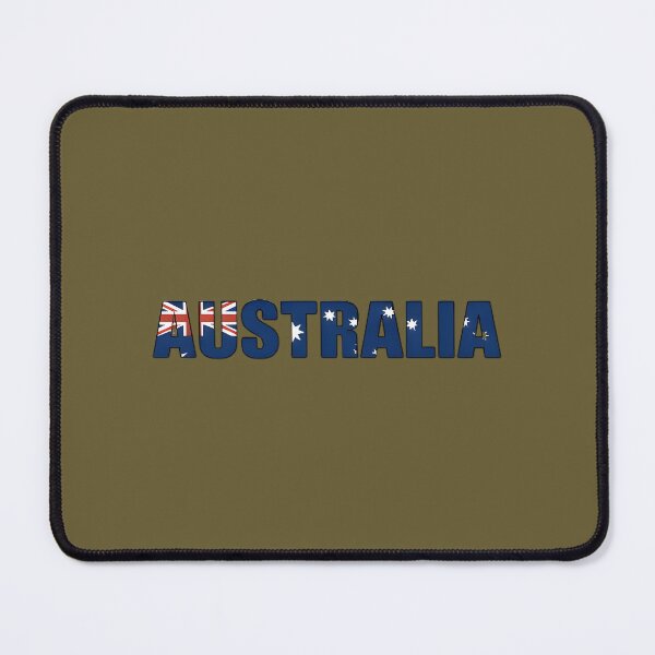 Item preview, Australia text with flag no background designed and sold by CreationsNicB.