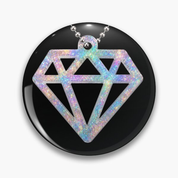 Item preview, Scene Queen Diamond Necklace Sticker Y2K Emo Nostalgia designed and sold by ArcanePrintsxo.