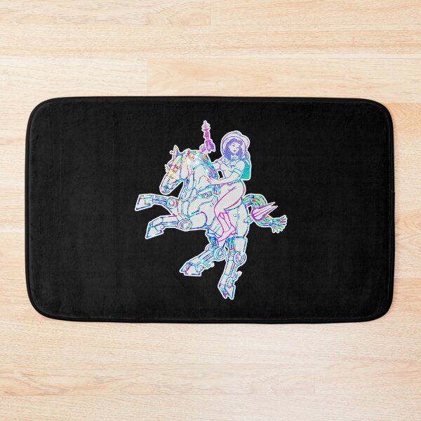 Item preview, Space Cowgirl Rides Solo (Color) designed and sold by SparklefilthStudios.