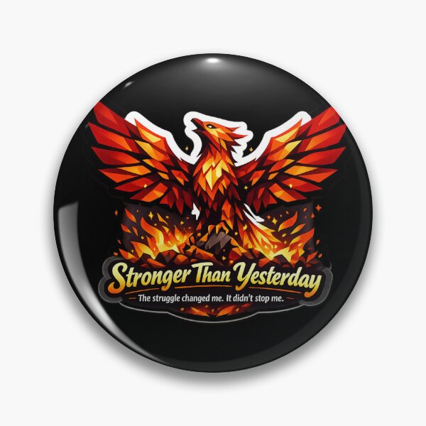 Item preview, Stronger Than Yesterday | Phoenix of Resilience designed and sold by FAZ-DESIGNS.