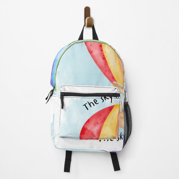 Item preview, The Sky Is Not The Limit Watercolor Hot Air Balloon designed and sold by MedusaGialla.