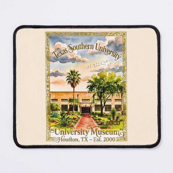 Item preview, Texas Southern University Museum Watercolor Art Poster designed and sold by EvergreenPark - Tee Studio.