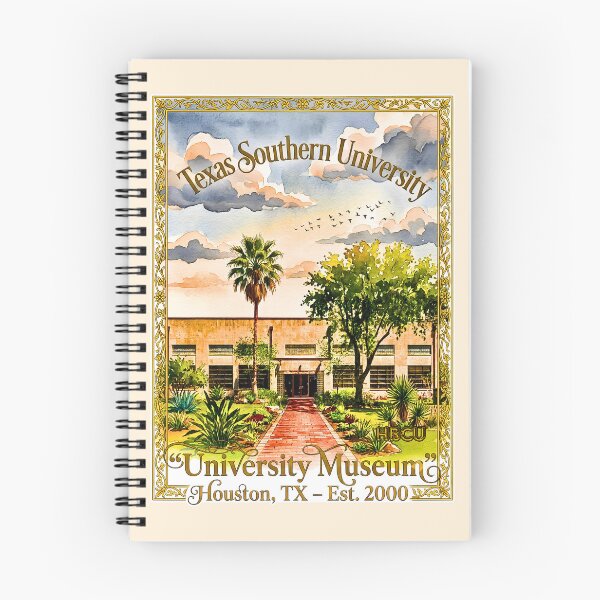 Item preview, Texas Southern University Museum Watercolor Art Poster designed and sold by EvergreenPark - Tee Studio.