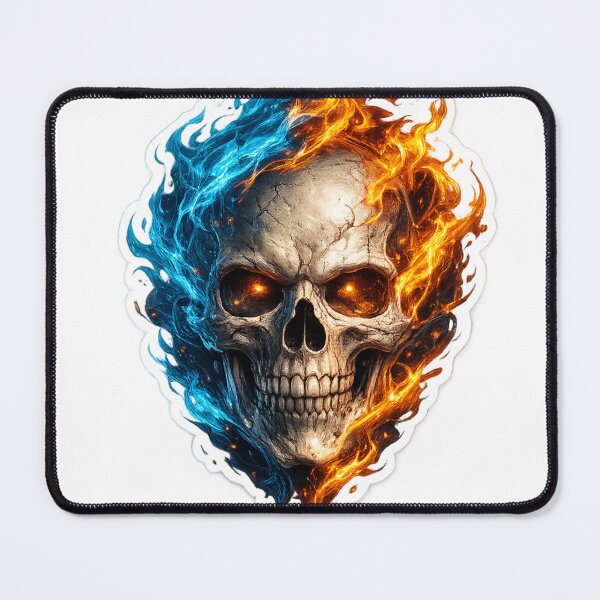 Item preview, Vibrant Día de los Muertos Sugar Skull Sticker | Colorful Floral Gothic Vinyl Decal designed and sold by ArtisticShape.