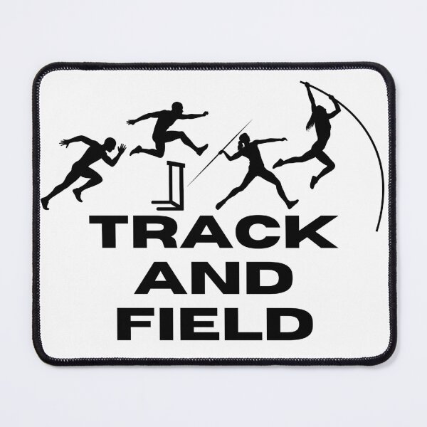 Item preview, TRACK AND FIELD SPORTS - BLACK designed and sold by ArtsyCity.