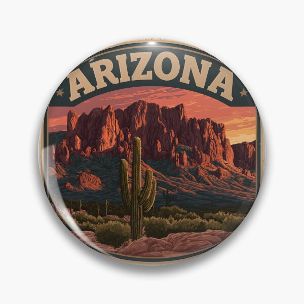 Item preview, Arizona USA Illustration Design #14 designed and sold by GoldenAurora91.