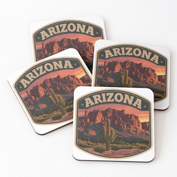 Item preview, Arizona USA Illustration Design #14 designed and sold by GoldenAurora91.
