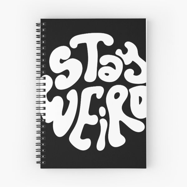 Item preview, Stay Weird Retro Groovy Wavy Typography Indie Aesthetic designed and sold by ConfuseLab Alt.