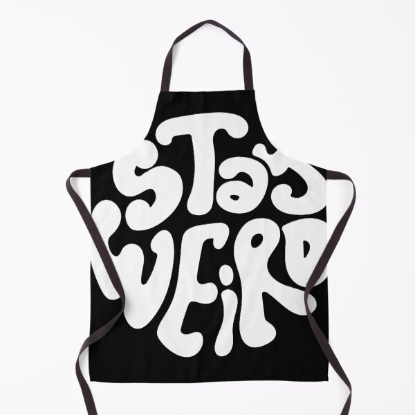 Item preview, Stay Weird Retro Groovy Wavy Typography Indie Aesthetic designed and sold by ConfuseLab Alt.
