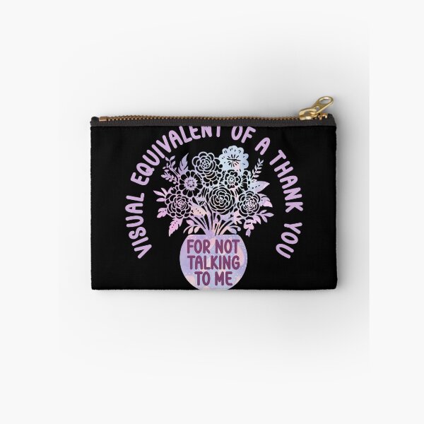 Item preview, Visual Equivalent Of A Thank You For Not Talking To Me - Funny Introvert Floral designed and sold by the-Z3nith.