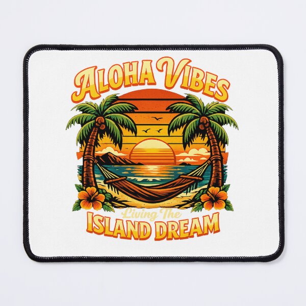 Item preview, Living The Island Dream Aloha Vibes designed and sold by DPBTees70.