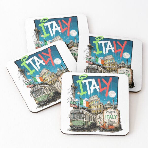 Item preview, Italy Urban Graffiti Design | Street Art Edition designed and sold by EdwinkOne.
