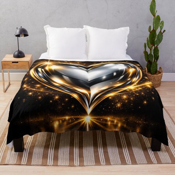 Item preview, Metallic Heart Radiance — Ultra Premium Shining Love Symbol designed and sold by InfiniteArchive.