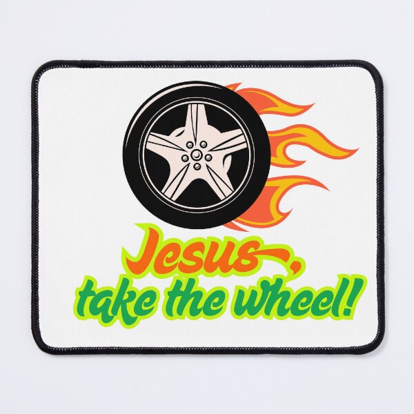 Item preview, Jesus Take The Wheel - Funny Gifts For Christians designed and sold by karolina lindy.