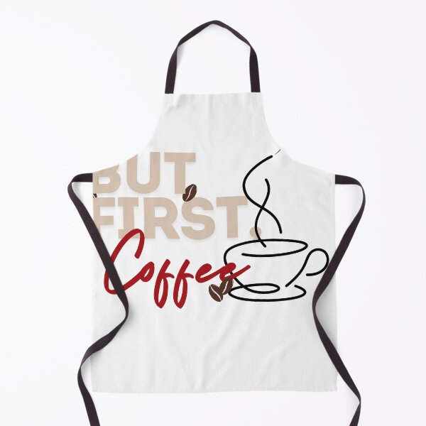 Item preview, But First Coffee Aesthetic Line Art with Coffee Beans designed and sold by STKdesign62.