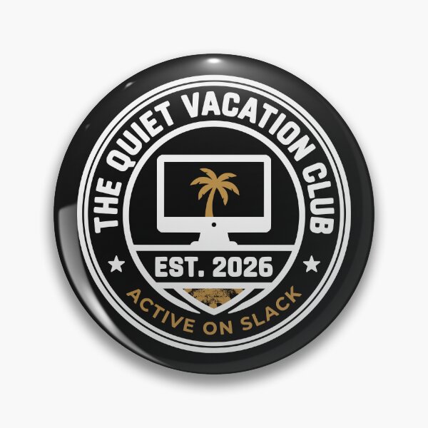 Item preview, The Quiet Vacation Club Funny Corporate Office Burnout designed and sold by MavtM.