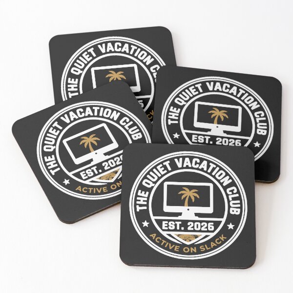Item preview, The Quiet Vacation Club Funny Corporate Office Burnout designed and sold by MavtM.
