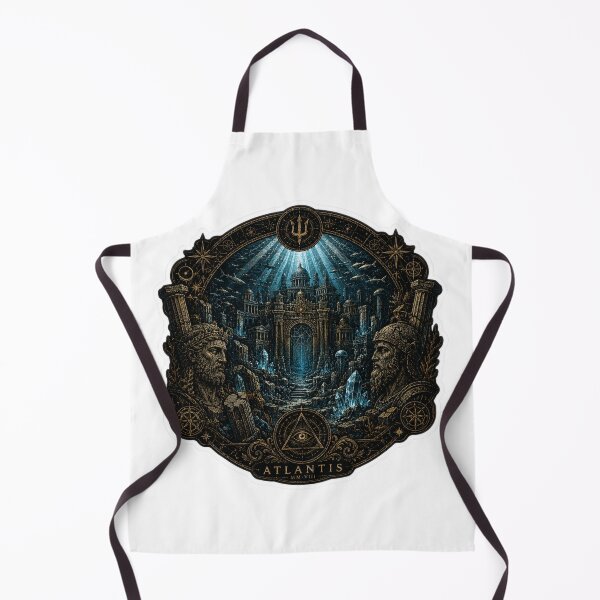Item preview, Lost Atlantis Ancient Ruins Dark Fantasy designed and sold by PatternFly.