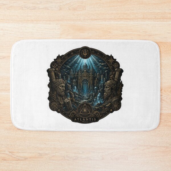Item preview, Lost Atlantis Ancient Ruins Dark Fantasy designed and sold by PatternFly.