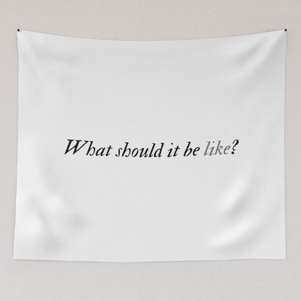 Item preview, What should it be like? designed and sold by ArtistTejal.