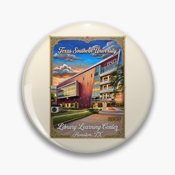 Item preview, Texas Southern University Library Learning Center Vintage Art designed and sold by EvergreenPark - Tee Studio.