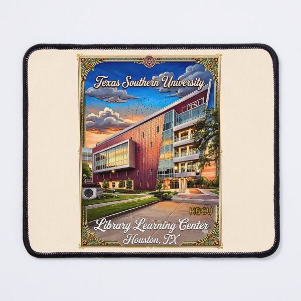 Item preview, Texas Southern University Library Learning Center Vintage Art designed and sold by EvergreenPark - Tee Studio.