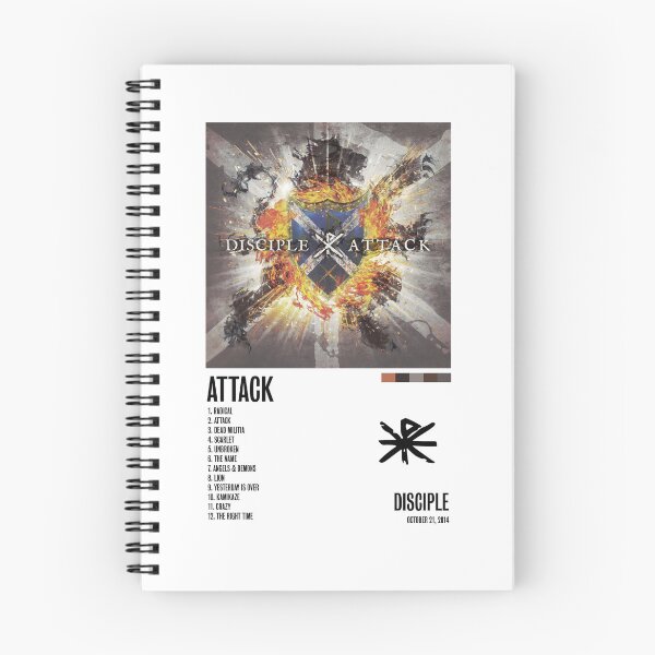 Item preview, Attack Album Tracklist Poster designed and sold by AndrewSkywalker.