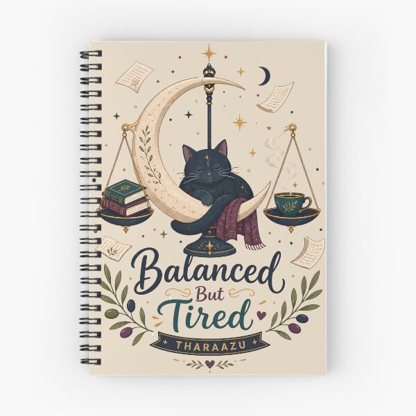 Item preview, Moon Balance Cat Cozy Faith Inspired Sticker designed and sold by Tharaazu.