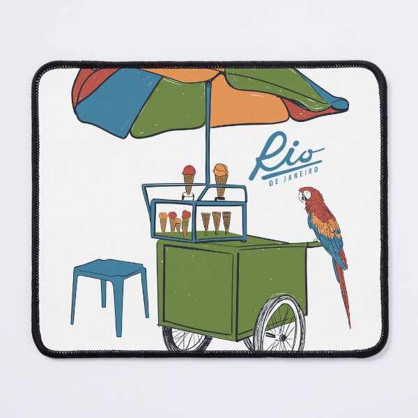 Item preview, Rio de Janeiro ice cream cart designed and sold by lost-designer.