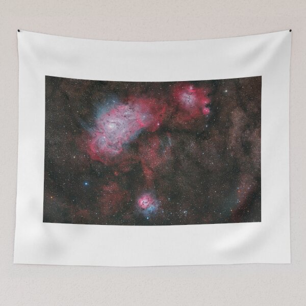 Item preview, The Lagoon and Trifid Nebulae designed and sold by coloradoastro.