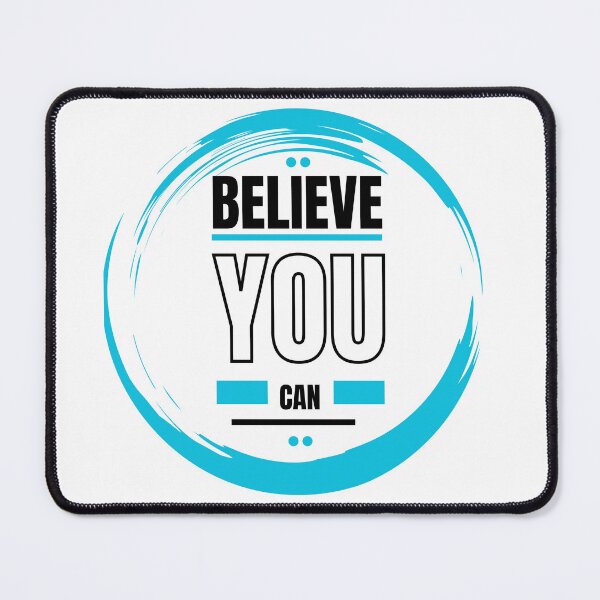 Item preview, Believe You Can Motivational Quote Circle designed and sold by Kirtikdesigns.