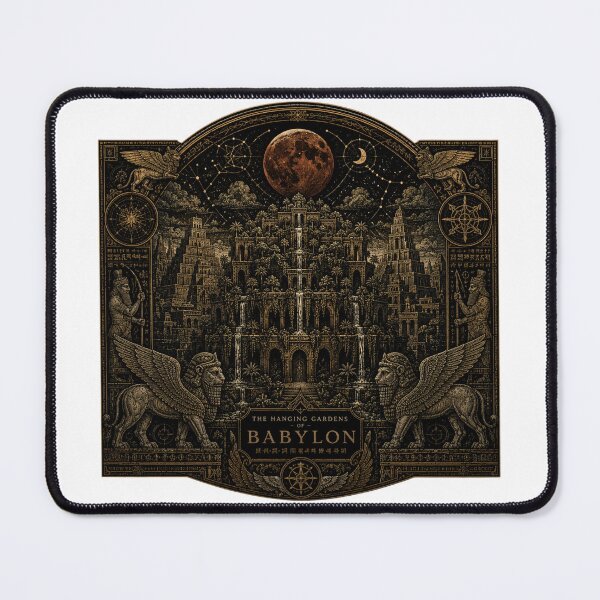 Item preview, Ancient Babylon Dark Fantasy Ruins designed and sold by PatternFly.